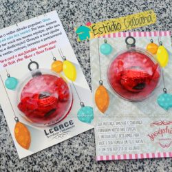 Cartão Bola de Natal