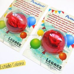 Cartão Bola Aniversário