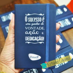 Kit Ideias no Papel - Caderneta com Marca Página