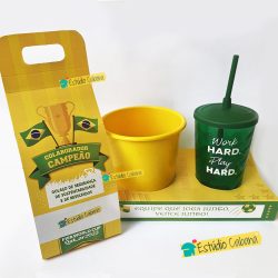 Kit Festejar Brinde Copa do Mundo