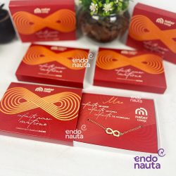 brinde corporativo com pulseira de ouro para dia das mães