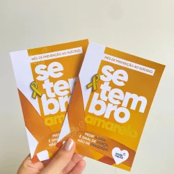 Cartão Pin Setembro Amarelo