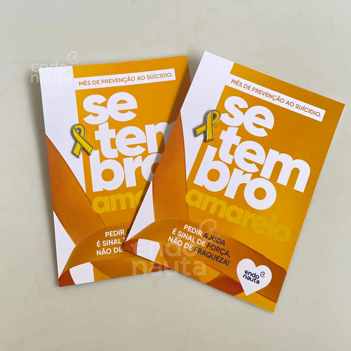 151  Cartão Pin Setembro Amarelo